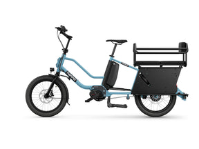 Nanno blue long-tail cargo bike